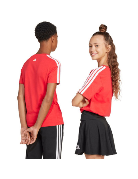 Koszulka dla dzieci adidas codes collegiate graphic czerwona ji6673