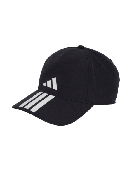 Czapka z daszkiem adidas 3-stripes climaproof baseball czarna jy0938