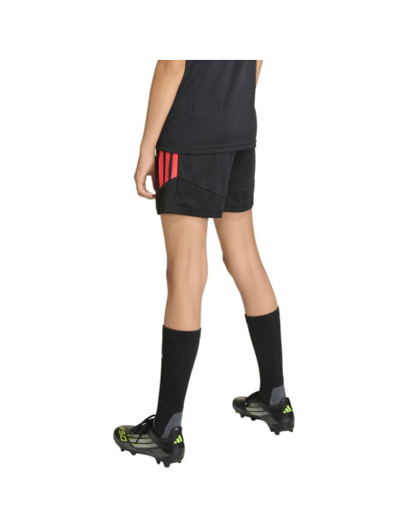 Spodenki dla dzieci adidas tiro 26 league czarno-czerwone jy7148