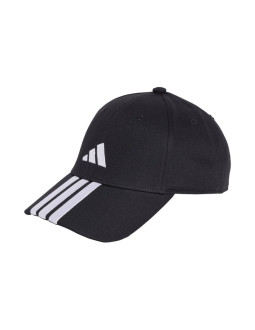 Czapka z daszkiem adidas 3-stripes new logo baseball czarna jg1072