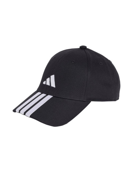 Czapka z daszkiem adidas 3-stripes new logo baseball czarna jg1072