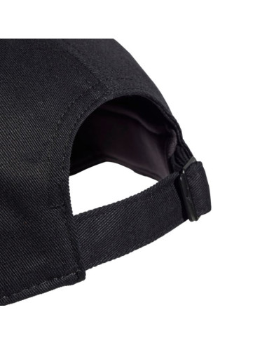 Czapka z daszkiem adidas 3-stripes new logo baseball czarna jg1072