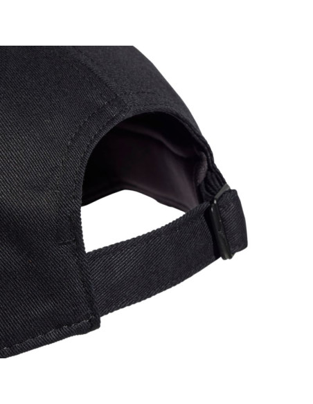 Czapka z daszkiem adidas 3-stripes new logo baseball czarna jg1072