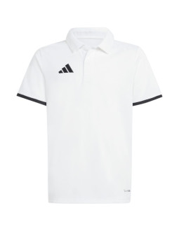 Koszulka dla dzieci adidas entrada 26 polo biała jz6624 2
