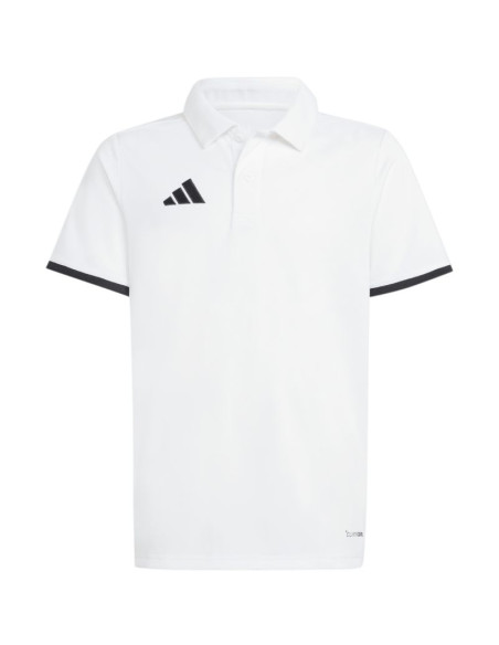 Koszulka dla dzieci adidas entrada 26 polo biała jz6624