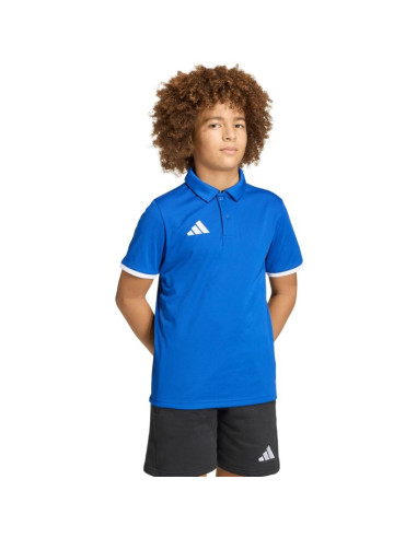 Koszulka dla dzieci adidas entrada 26 polo niebieska jz6625