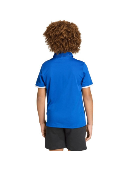 Koszulka dla dzieci adidas entrada 26 polo niebieska jz6625
