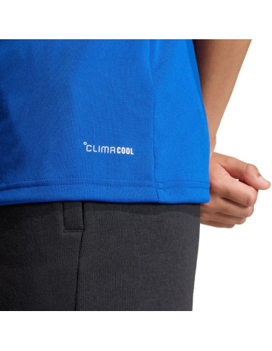 Koszulka dla dzieci adidas entrada 26 polo niebieska jz6625
