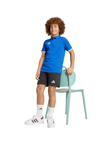 Koszulka dla dzieci adidas entrada 26 polo niebieska jz6625