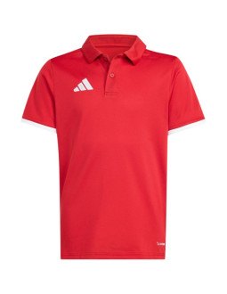 Koszulka dla dzieci adidas entrada 26 polo czerwona jz6626 2