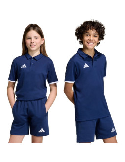 Koszulka dla dzieci adidas entrada 26 polo granatowa jz6627
