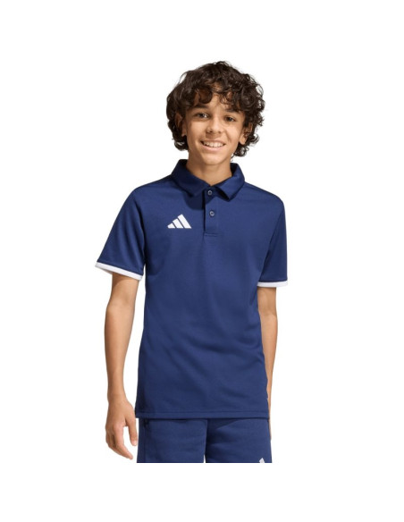Koszulka dla dzieci adidas entrada 26 polo granatowa jz6627