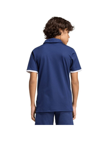 Koszulka dla dzieci adidas entrada 26 polo granatowa jz6627