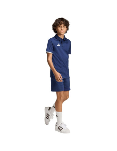 Koszulka dla dzieci adidas entrada 26 polo granatowa jz6627