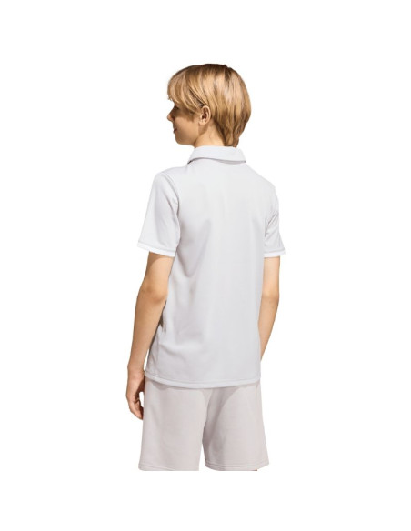 Koszulka dla dzieci adidas entrada 26 polo jasnoszara jz6628