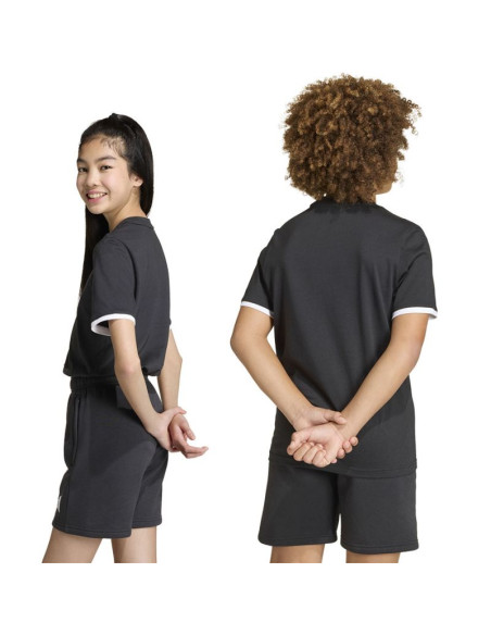 Koszulka dla dzieci adidas entrada 26 tee czarna jz6671