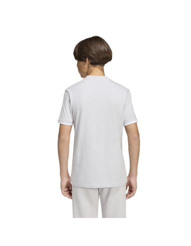 Koszulka dla dzieci adidas entrada 26 tee szara jz6672