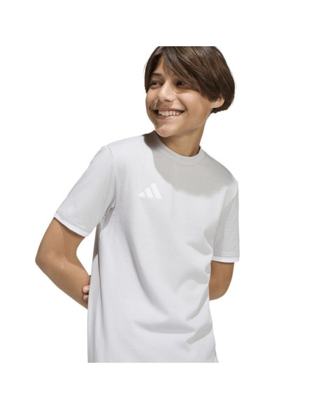 Koszulka dla dzieci adidas entrada 26 tee szara jz6672