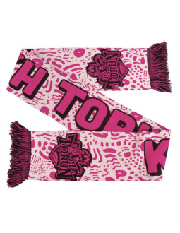 Szal kh toruń - pink