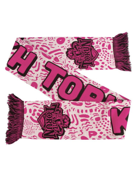 Szal kh toruń - pink