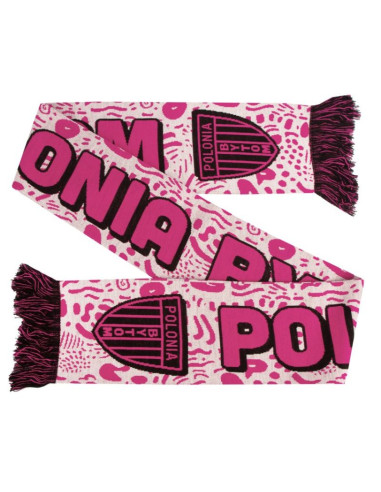 Szal polonia bytom - pink