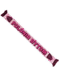 Szal polonia bytom - pink 2