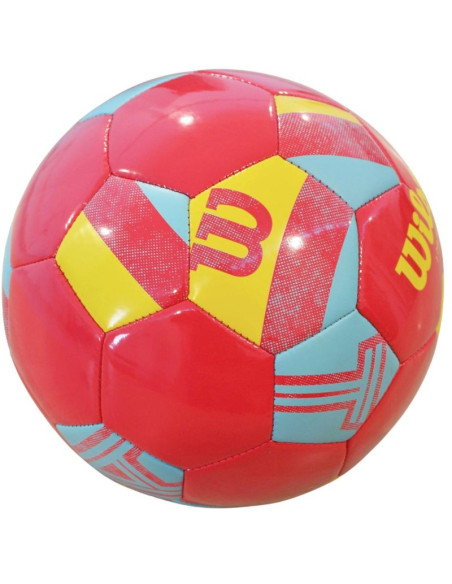 Piłka nożna wilson impact sb koral/yelllow/blue r.5