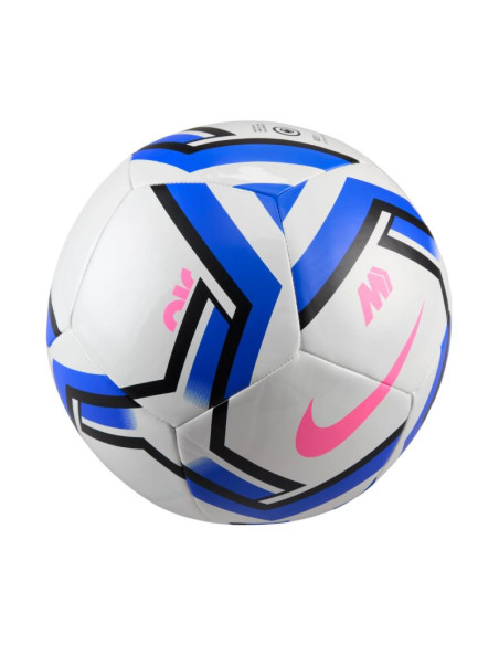 Piłka nożna nike mercurial fade fa25 biało-niebieska hv6330 100