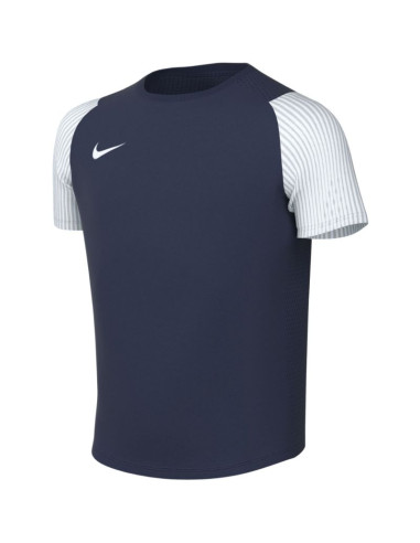 Koszulka dla dzieci nike dri-fit academy ii granatowo-biała hv8168 411