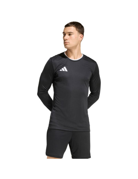 Koszulka męska adidas entrada 26 long sleeve jersey czarna kf5851