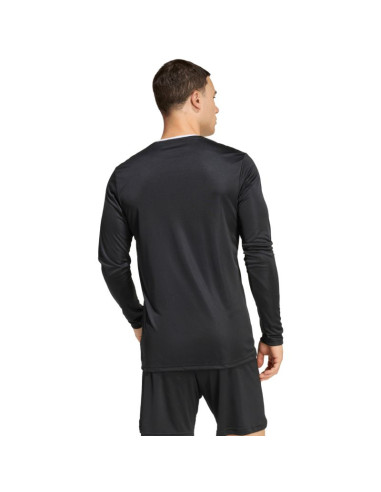 Koszulka męska adidas entrada 26 long sleeve jersey czarna kf5851