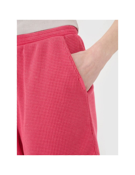 Spodenki casual z dzianiny waflowej damskie 4f 4frss25tshof699-54s