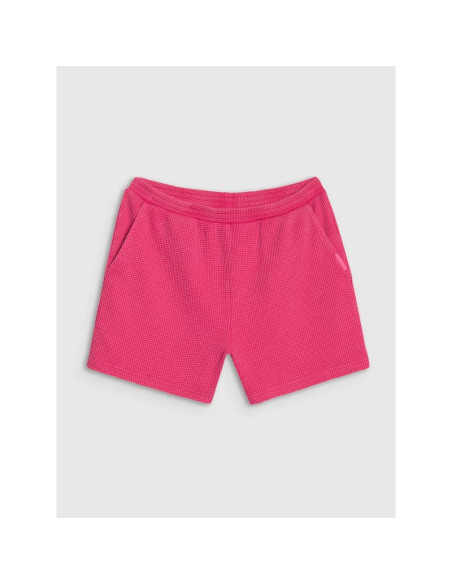 Spodenki casual z dzianiny waflowej damskie 4f 4frss25tshof699-54s