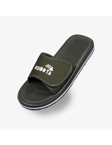 Klapki kubota rzep khaki k0000-100-005-19-1