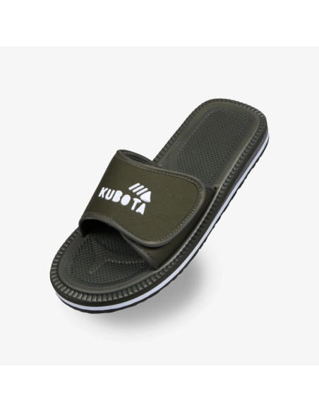 Klapki kubota rzep khaki k0000-100-005-19-1