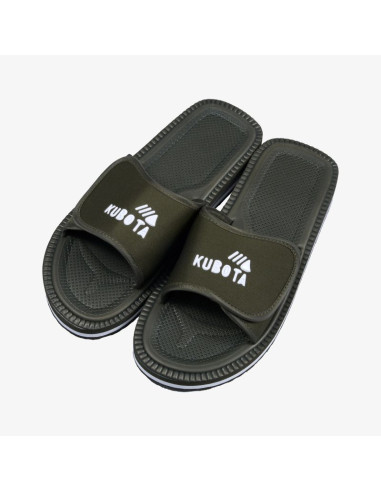 Klapki kubota rzep khaki k0000-100-005-19-1