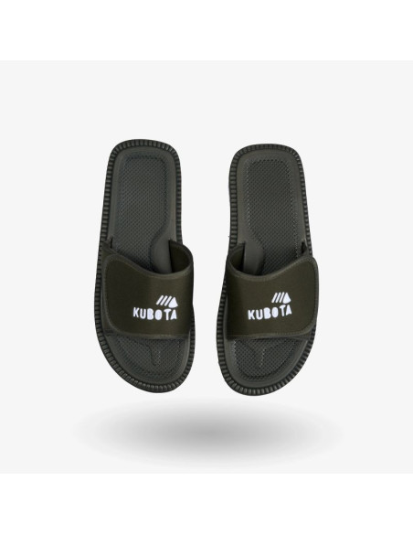 Klapki kubota rzep khaki k0000-100-005-19-1