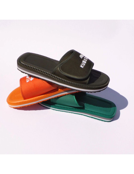 Klapki kubota rzep khaki k0000-100-005-19-1