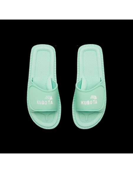 Kubota klapki rzep classic pastelowy zielony k25ss-100-001-17-1