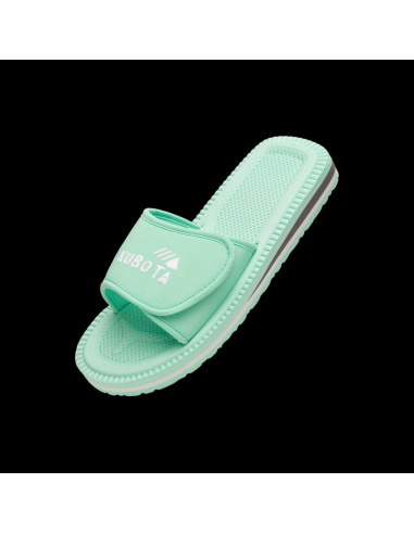 Kubota klapki rzep classic pastelowy zielony k25ss-100-001-17-1