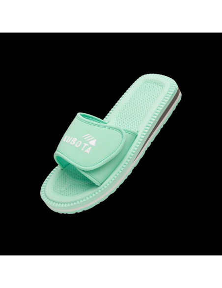 Kubota klapki rzep classic pastelowy zielony k25ss-100-001-17-1