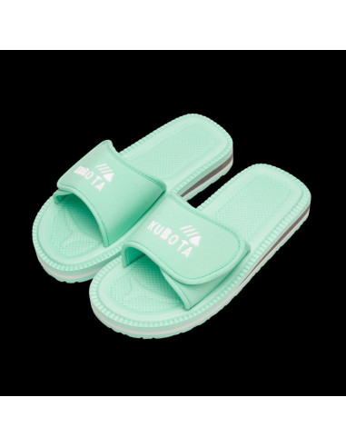 Kubota klapki rzep classic pastelowy zielony k25ss-100-001-17-1