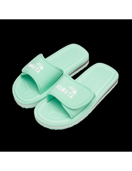 Kubota klapki rzep classic pastelowy zielony k25ss-100-001-17-1