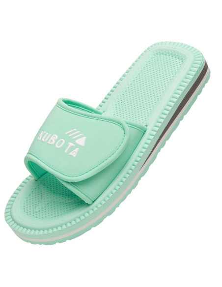 Kubota klapki rzep classic pastelowy zielony k25ss-100-001-17-1