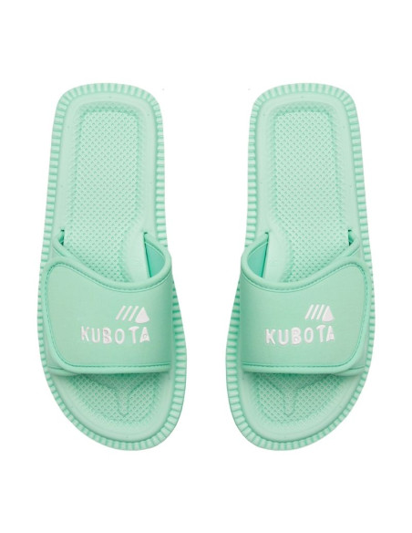 Kubota klapki rzep classic pastelowy zielony k25ss-100-001-17-1