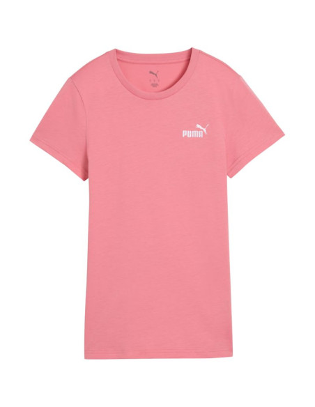 Koszulka damska puma ess small no.1 logo tee(s) różowa 682373 25