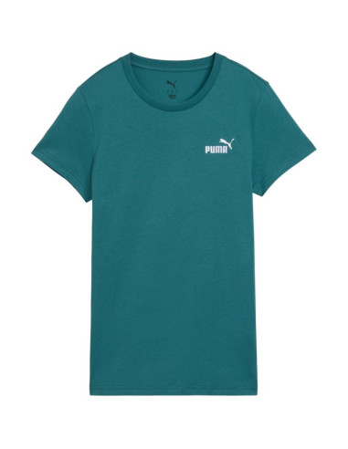 Koszulka damska puma ess small no.1 logo tee(s) zielona 682373 41