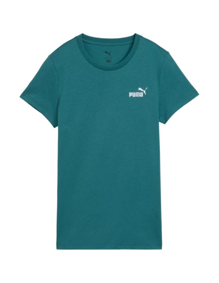 Koszulka damska puma ess small no.1 logo tee(s) zielona 682373 41