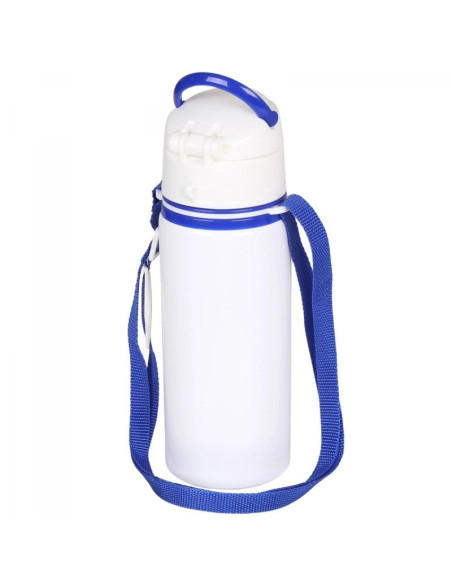 Real madryt bidon aluminiowy z ustnikiem i paskiem 600 ml rm00005