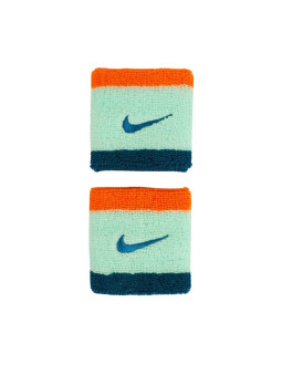 Frotki na rękę nike swoosh wristbands 2 szt. zielone n1012405322